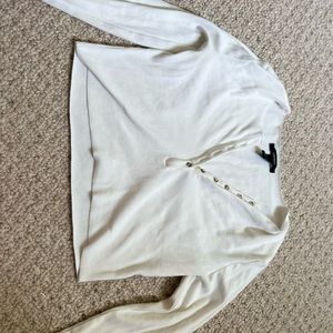 Forever 21 white long sleeve
